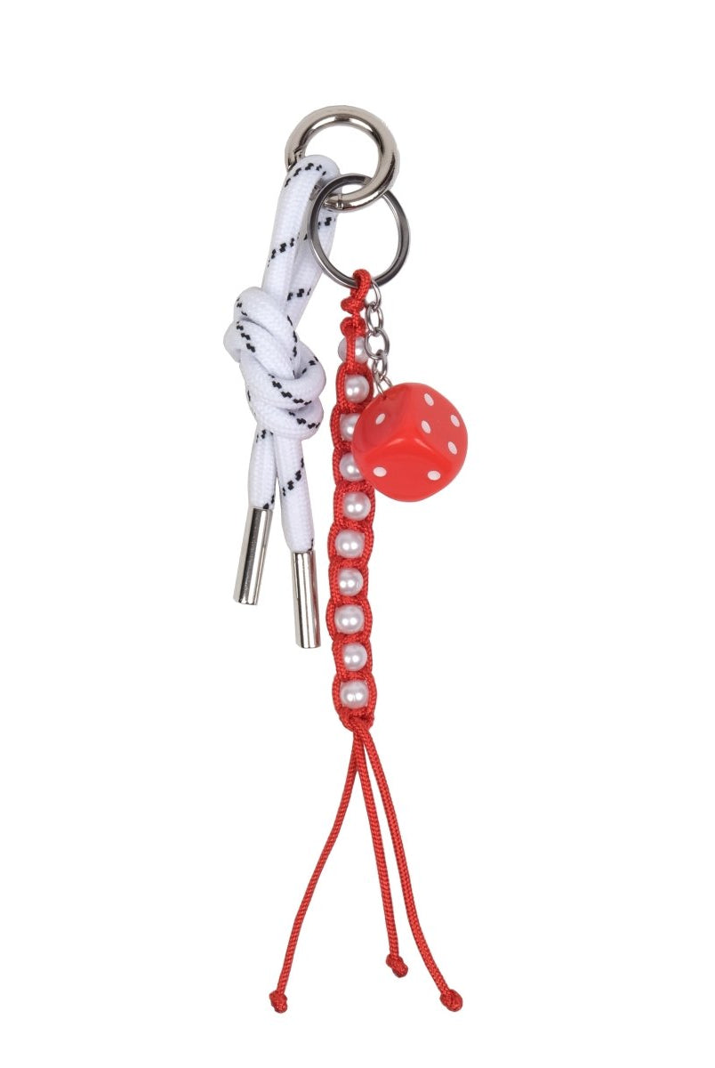 Charm Keychain Süs Kırmızı Zar - SUMTHINCS