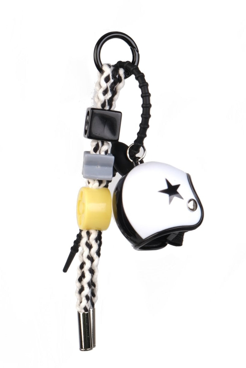 Charm Keychain White Helmet Süs - SUMTHINCS