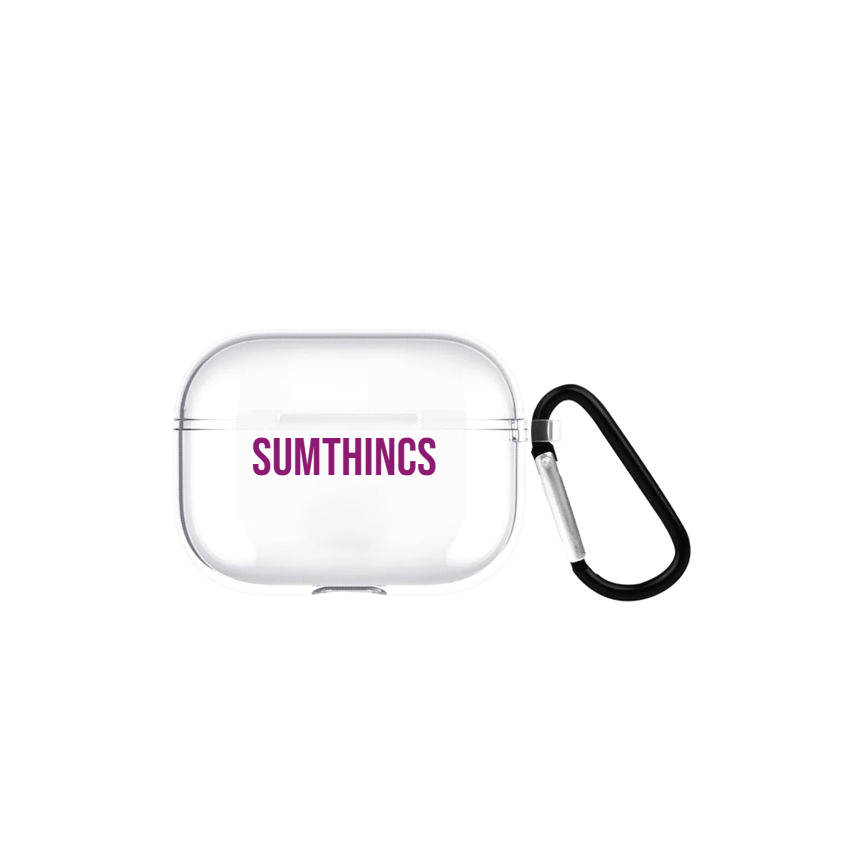 Condensed Kişiye Özel AirPods Pro 2 Şeffaf Silikon Kılıf - SUMTHINCS