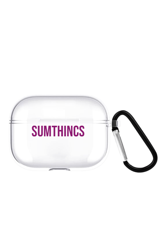 Condensed Kişiye Özel AirPods Pro Şeffaf Silikon Kılıf - SUMTHINCS