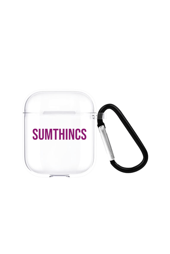Condensed Kişiye Özel AirPods Şeffaf Silikon Kılıf - SUMTHINCS