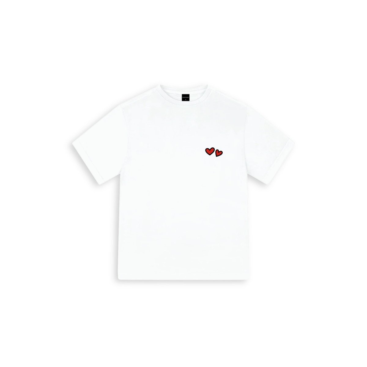 Crush Oversize Large T-shirt Beyaz - SUMTHINCS