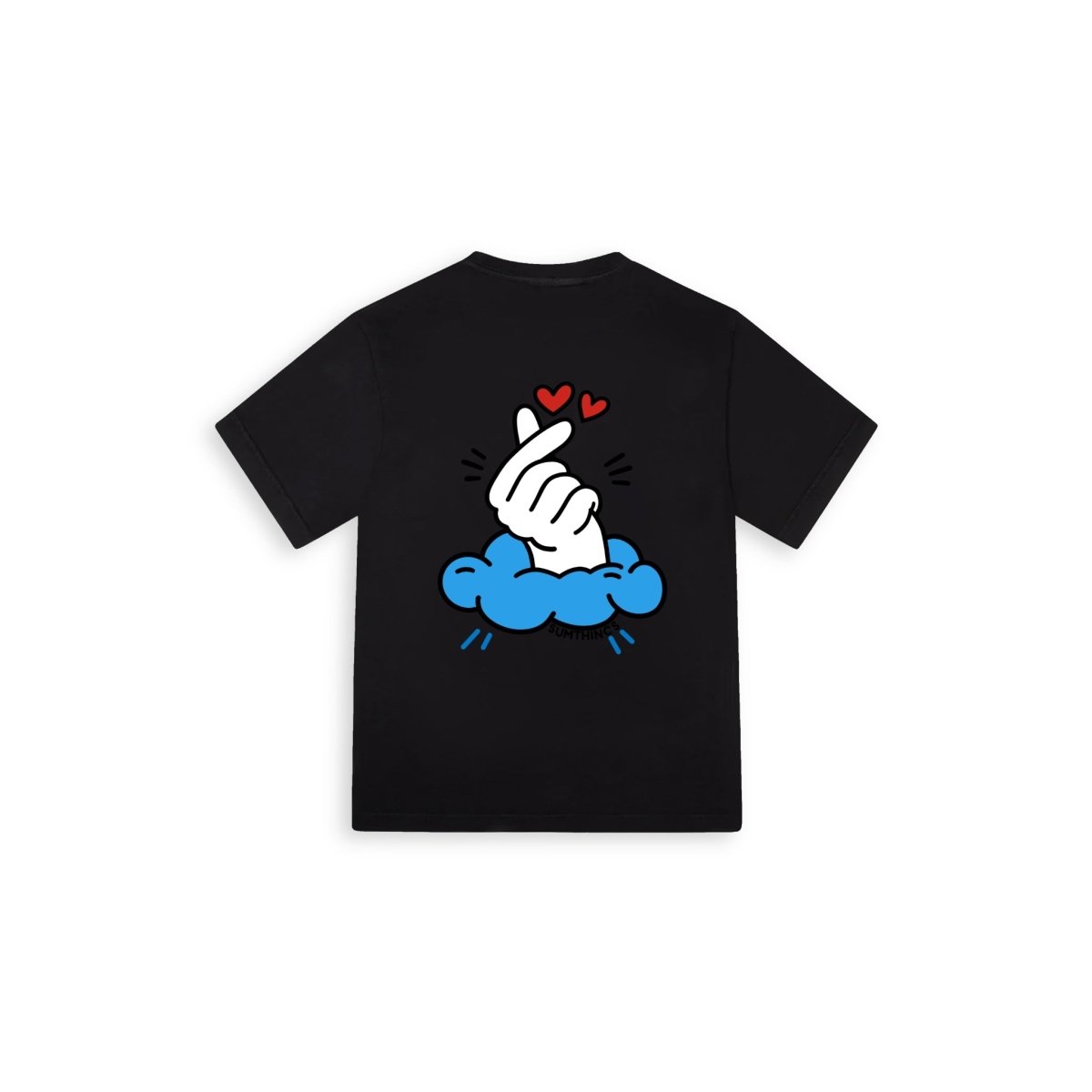 Crush Oversize Large T-shirt Siyah - SUMTHINCS