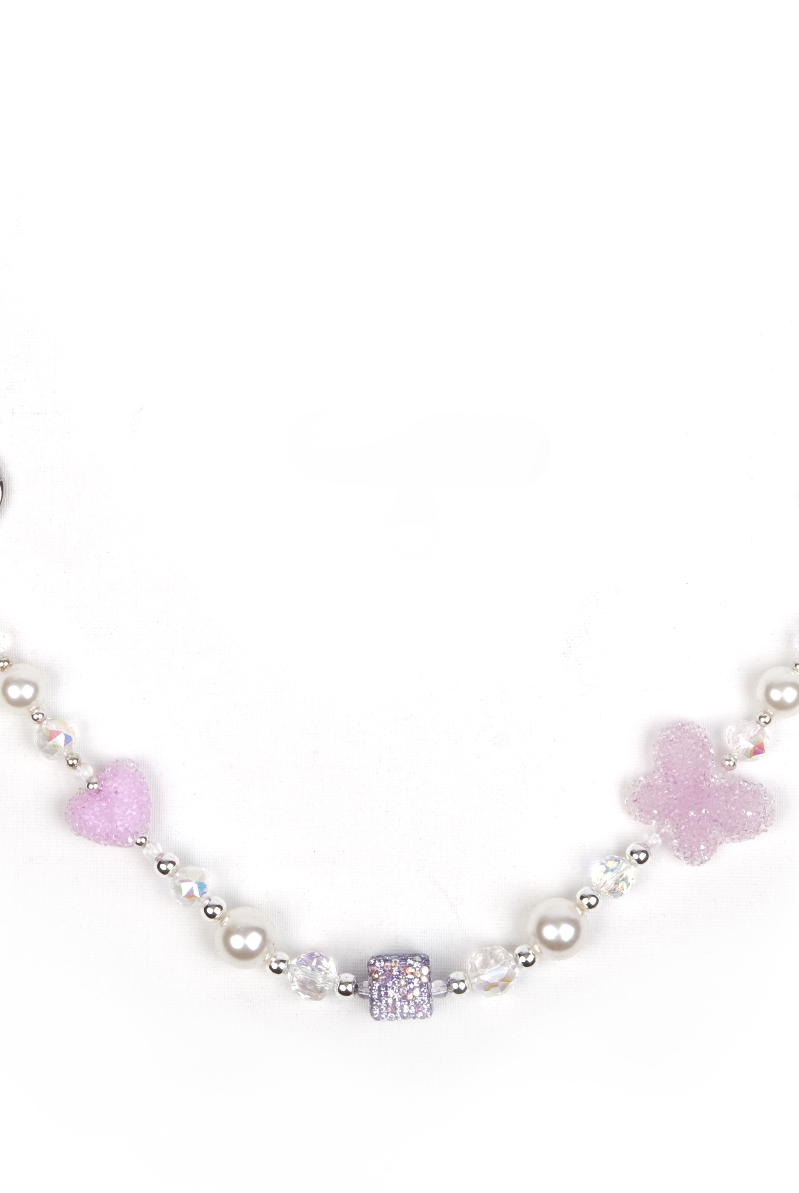 Crystal Butterfly Pink Charm Bilek Askısı - SUMTHINCS
