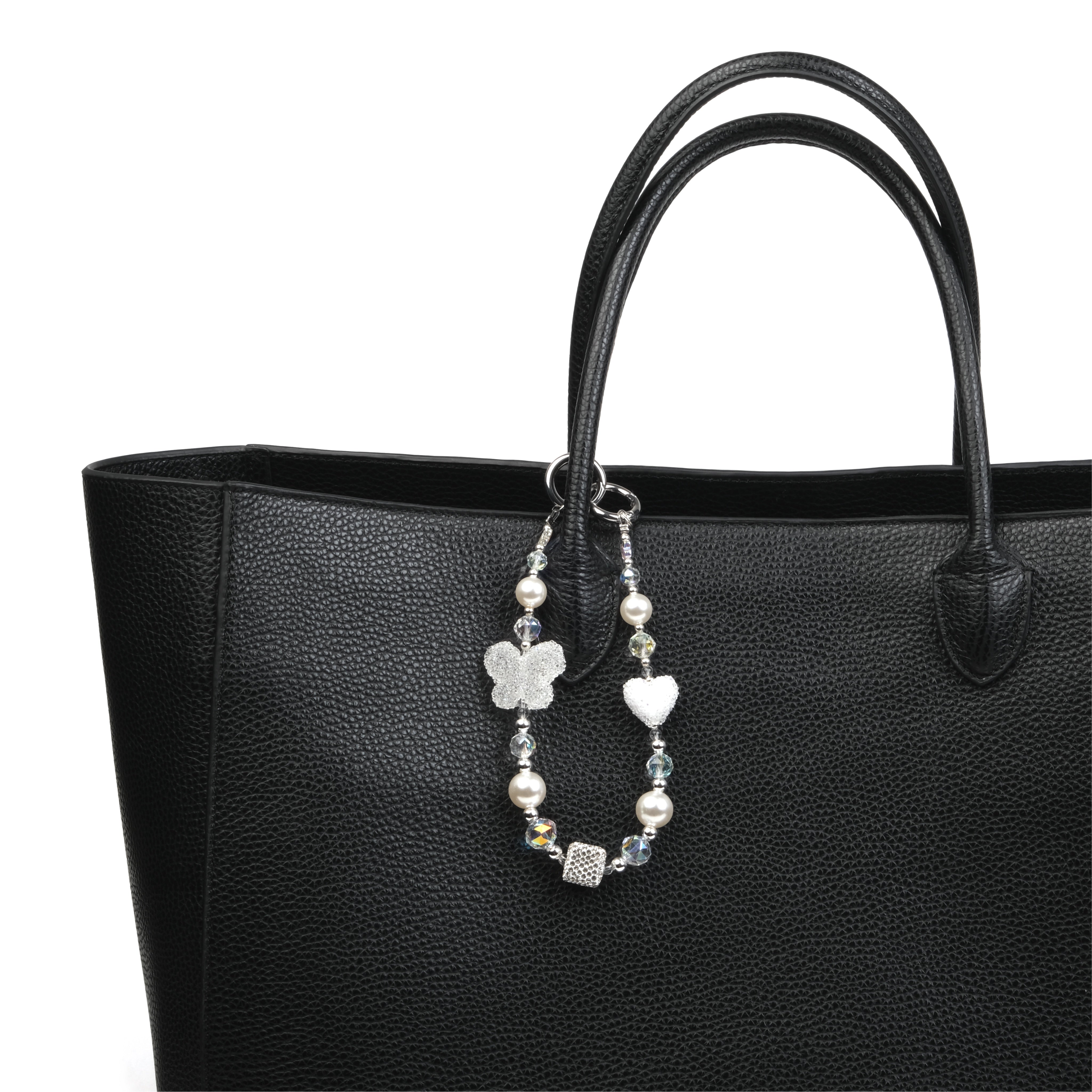 Crystal Butterfly White Charm Bilek Askısı - SUMTHINCS
