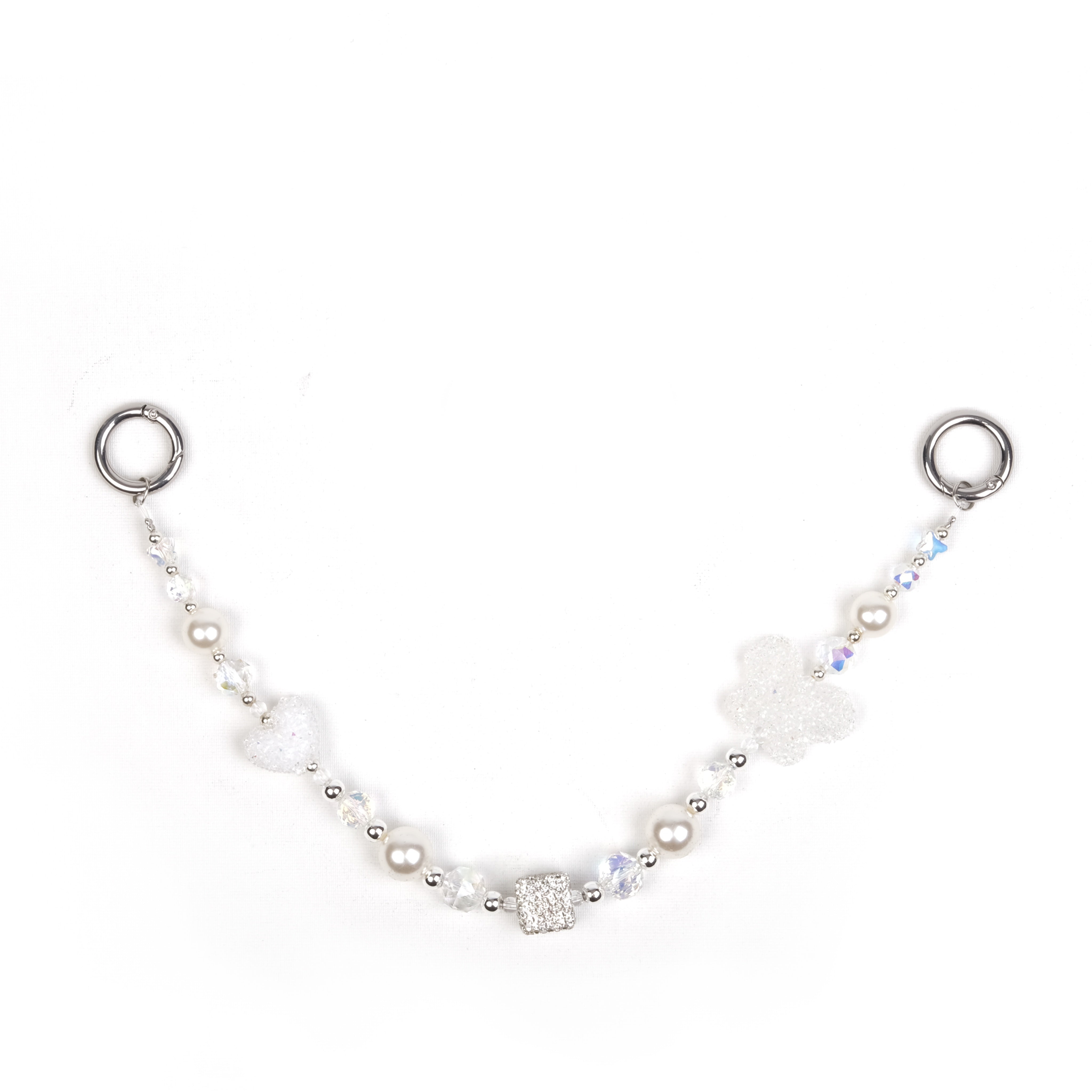 Crystal Butterfly White Charm Bilek Askısı - SUMTHINCS