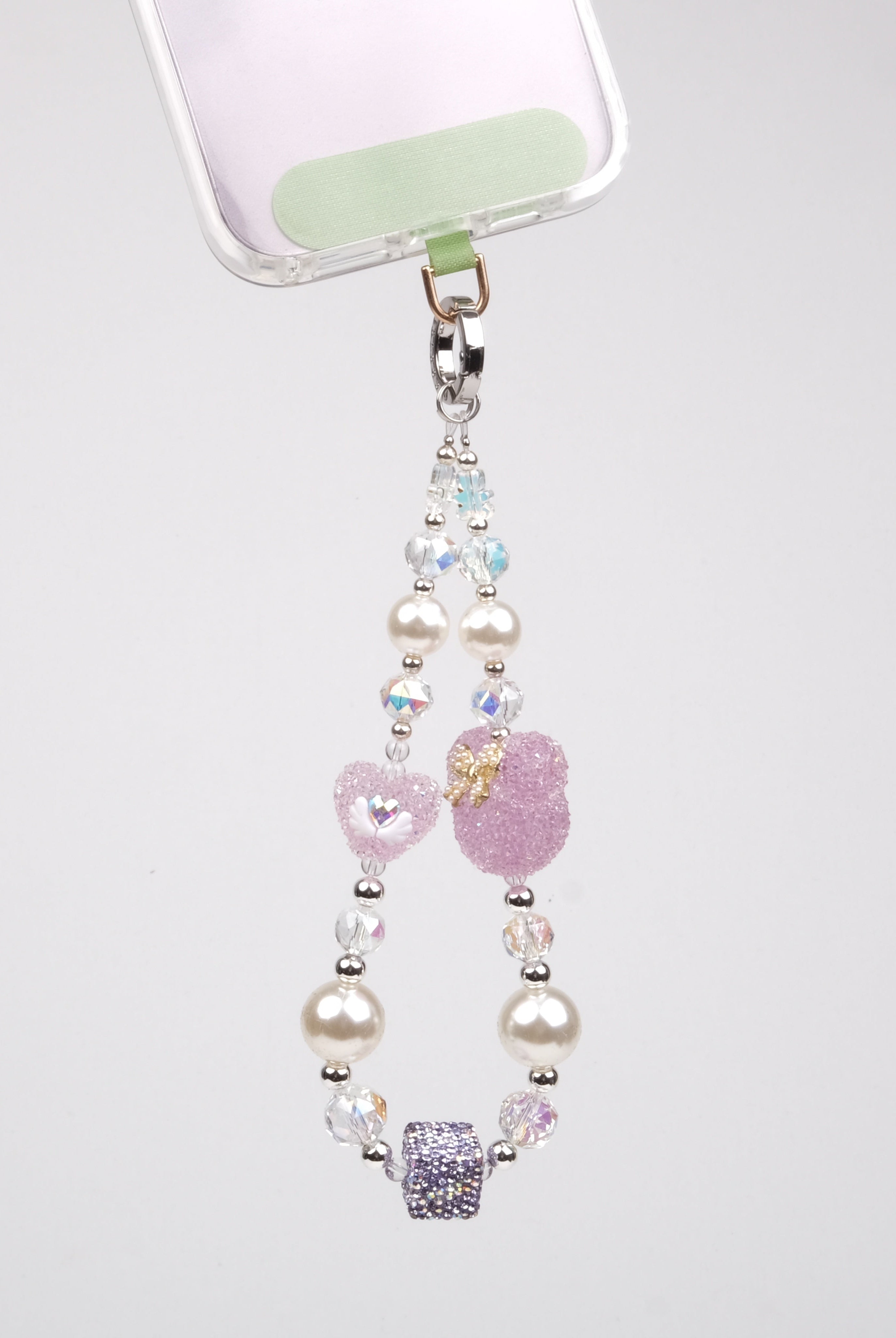 Crystal Pink Charm Bilek Askısı - SUMTHINCS