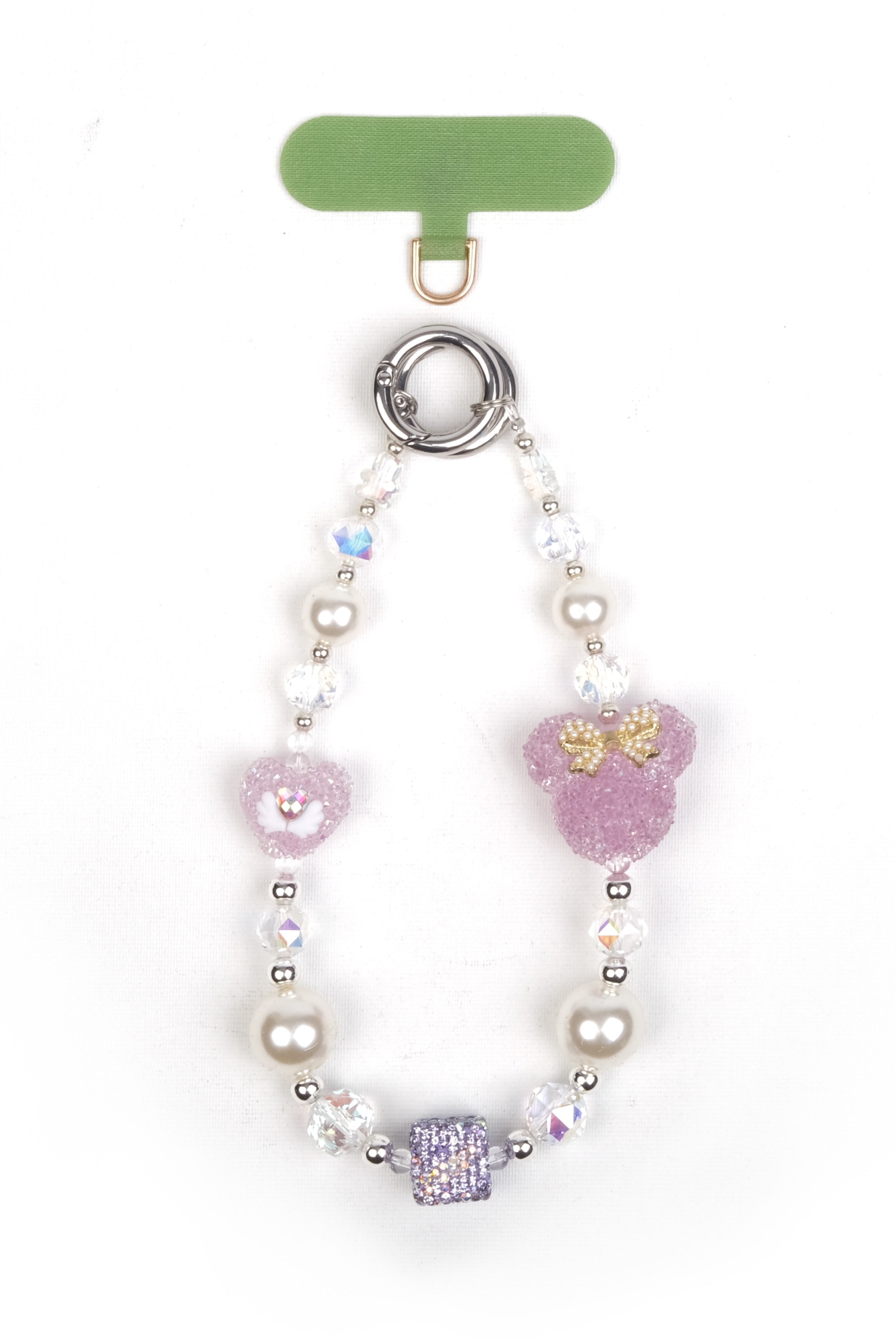 Crystal Pink Charm Bilek Askısı - SUMTHINCS