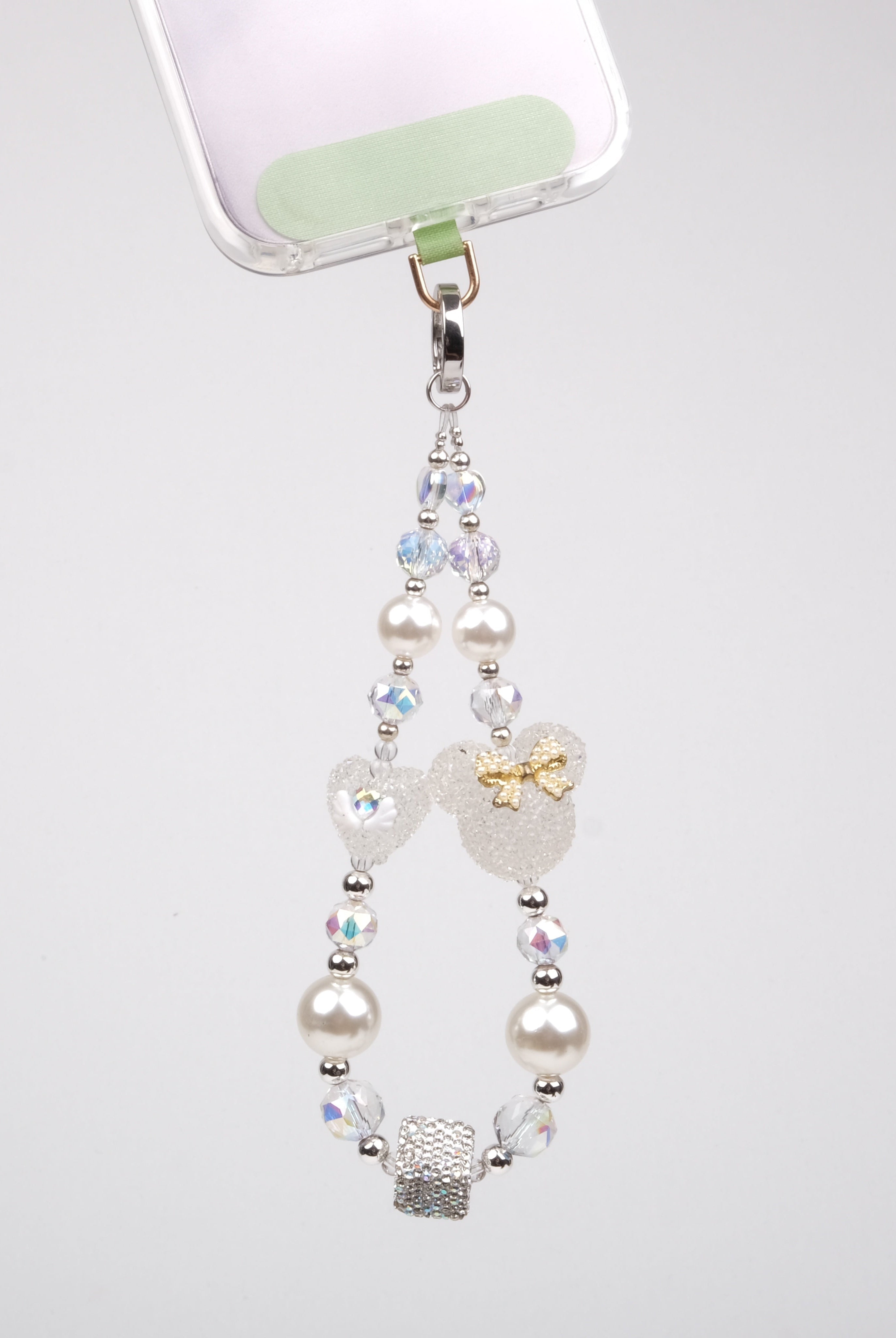 Crystal White Charm Bilek Askısı - SUMTHINCS