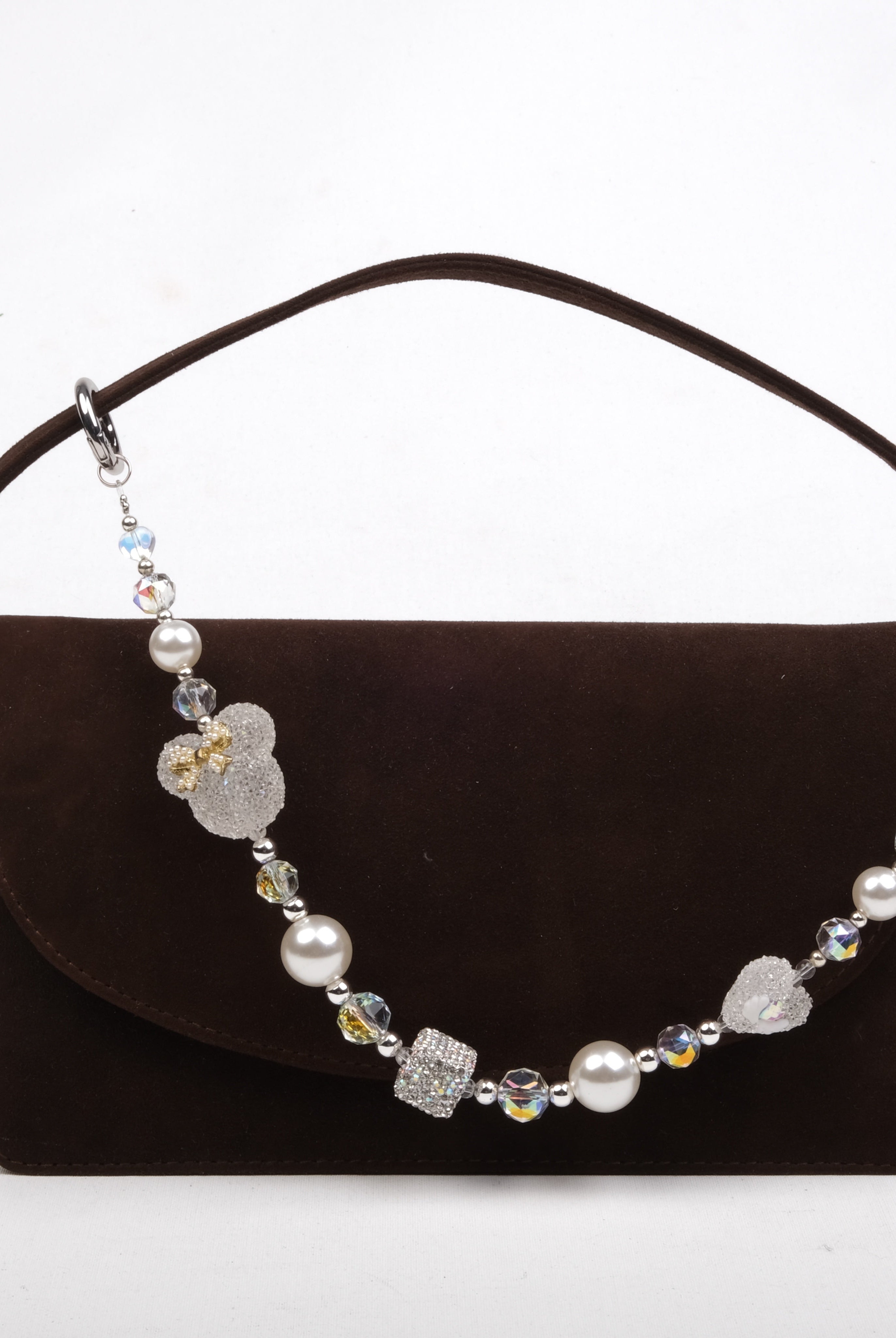Crystal White Charm Bilek Askısı - SUMTHINCS