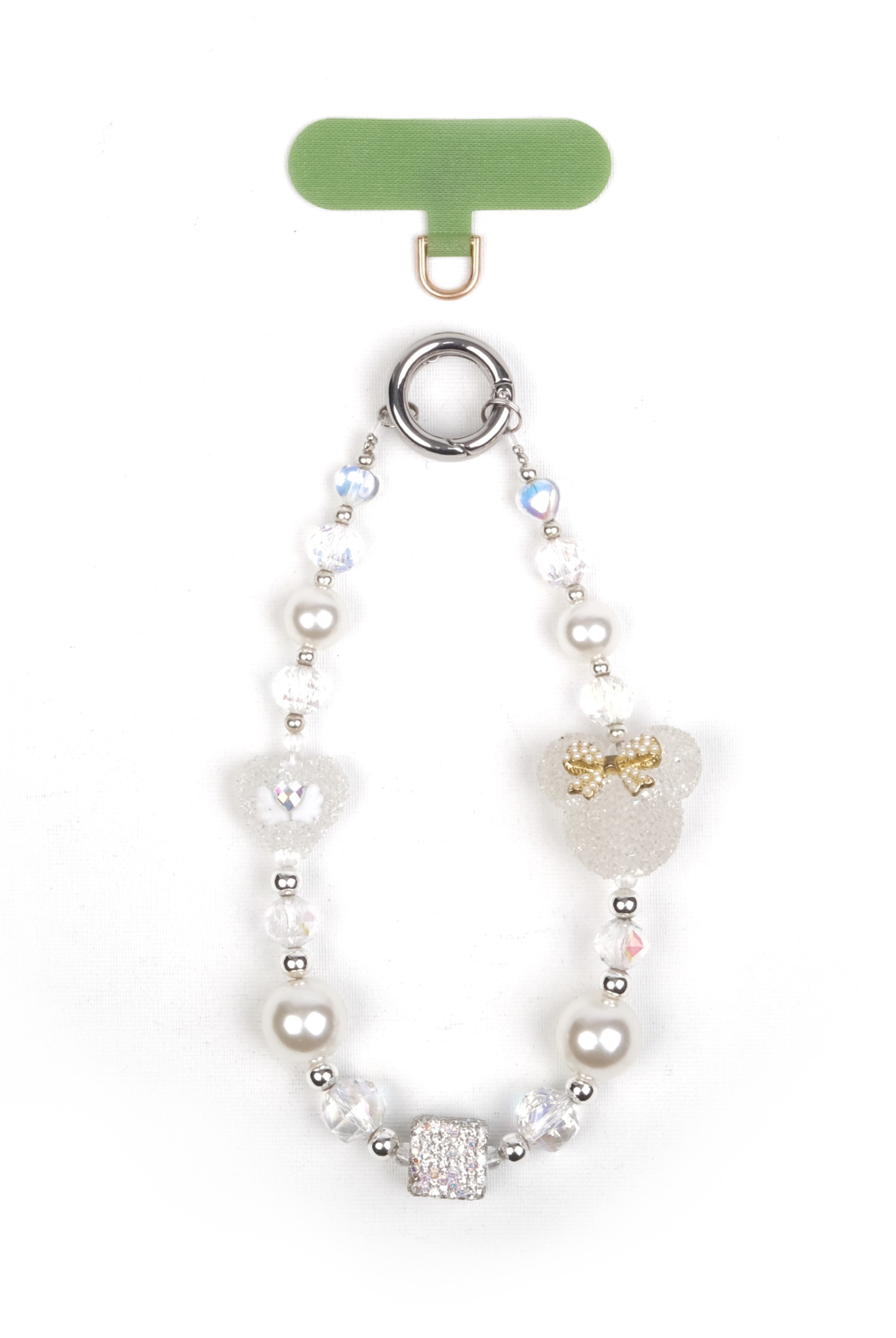 Crystal White Charm Bilek Askısı - SUMTHINCS