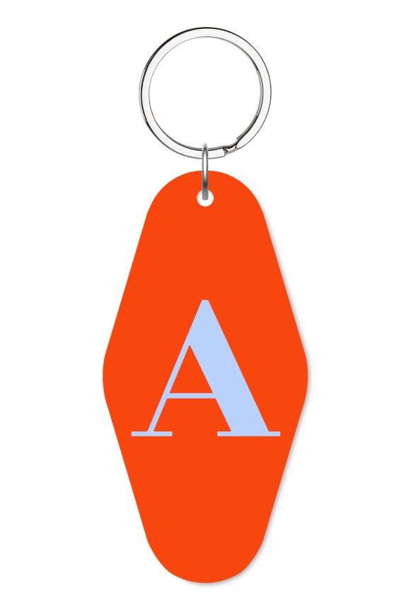 Didot Glossy Prisma Kişiye Özel Anahtarlık - SUMTHINCS