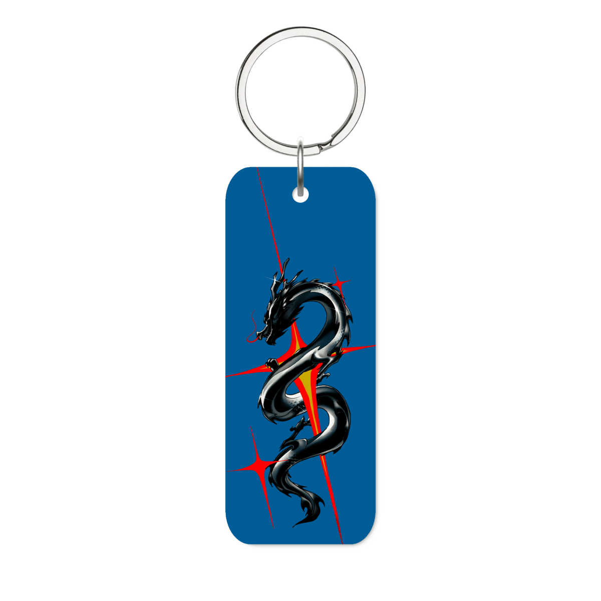 Dragonflare Glossy Dikdörtgen Anahtarlık - SUMTHINCS