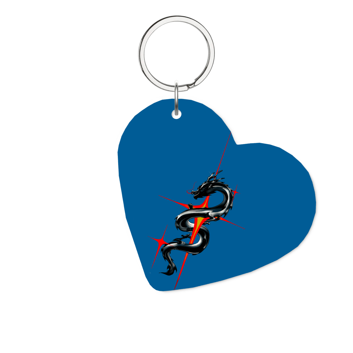 Dragonflare Glossy Kalp Anahtarlık - SUMTHINCS
