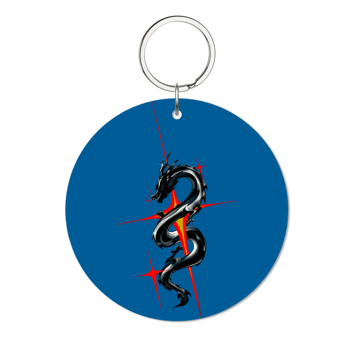 Dragonflare Glossy Yuvarlak Anahtarlık - SUMTHINCS