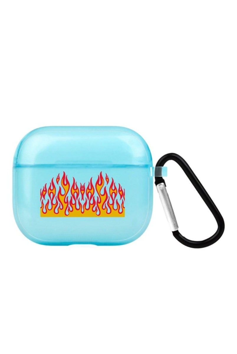 Flamme AirPods 3 Şeffaf Silikon Kılıf Mavi - SUMTHINCS