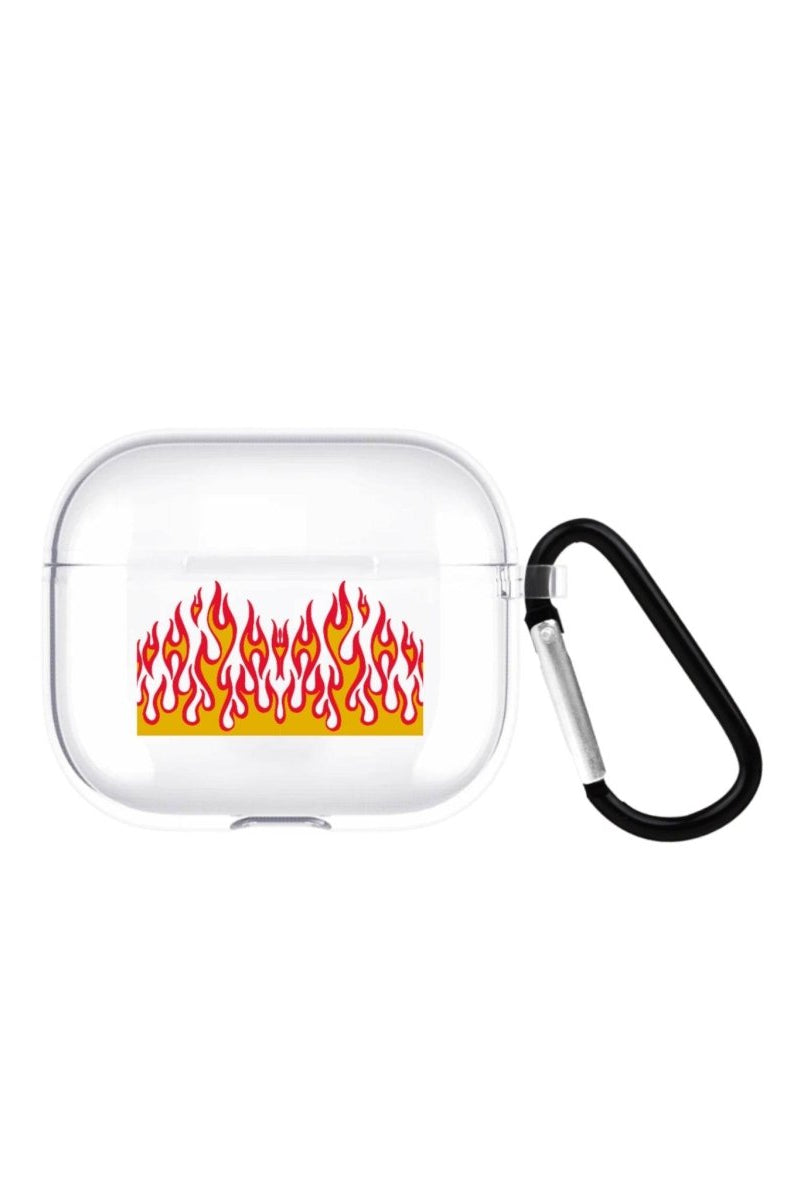 Flamme AirPods 3 Şeffaf Silikon Kılıf Beyaz Şeffaf - SUMTHINCS