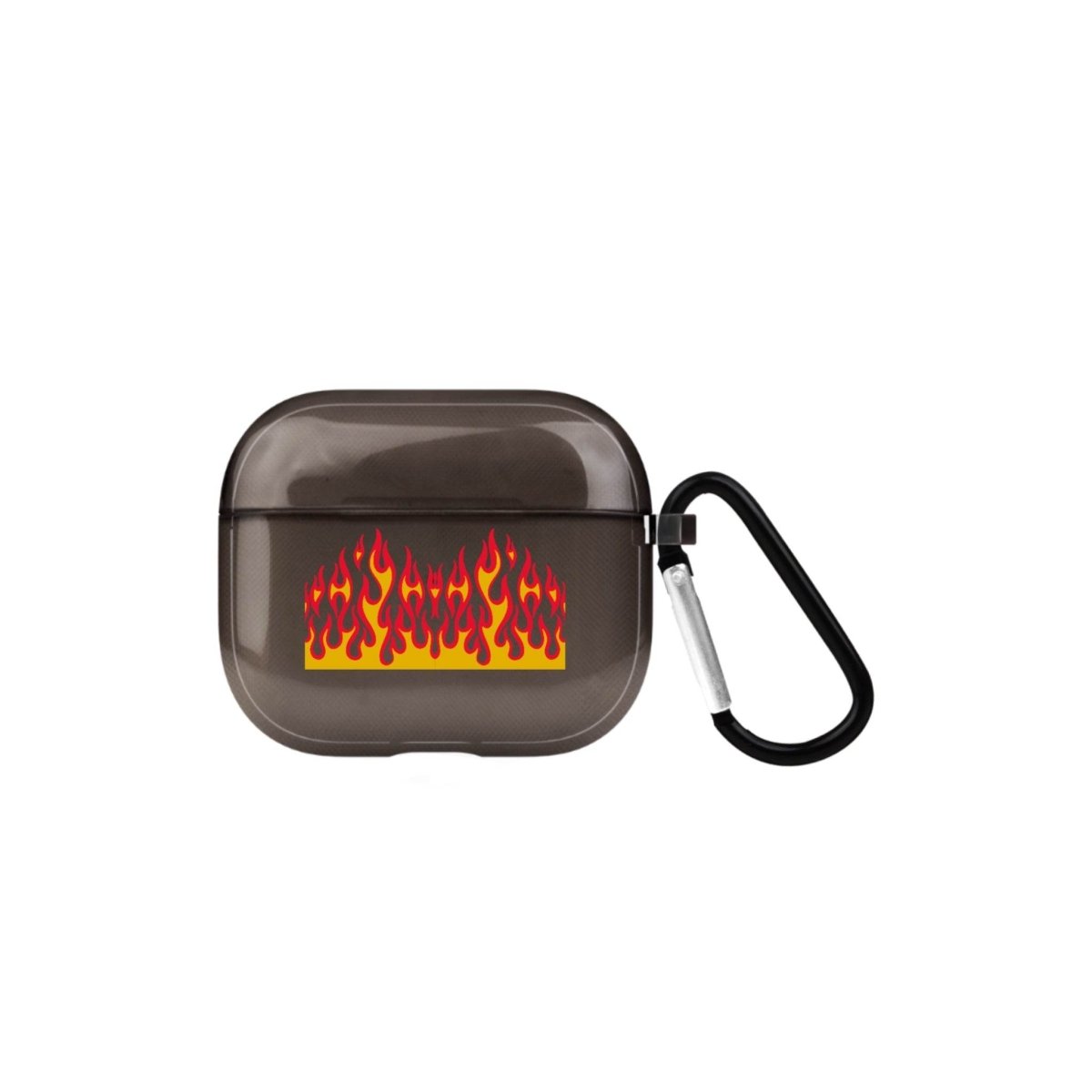 Flamme AirPods 3 Şeffaf Silikon Kılıf Siyah - SUMTHINCS