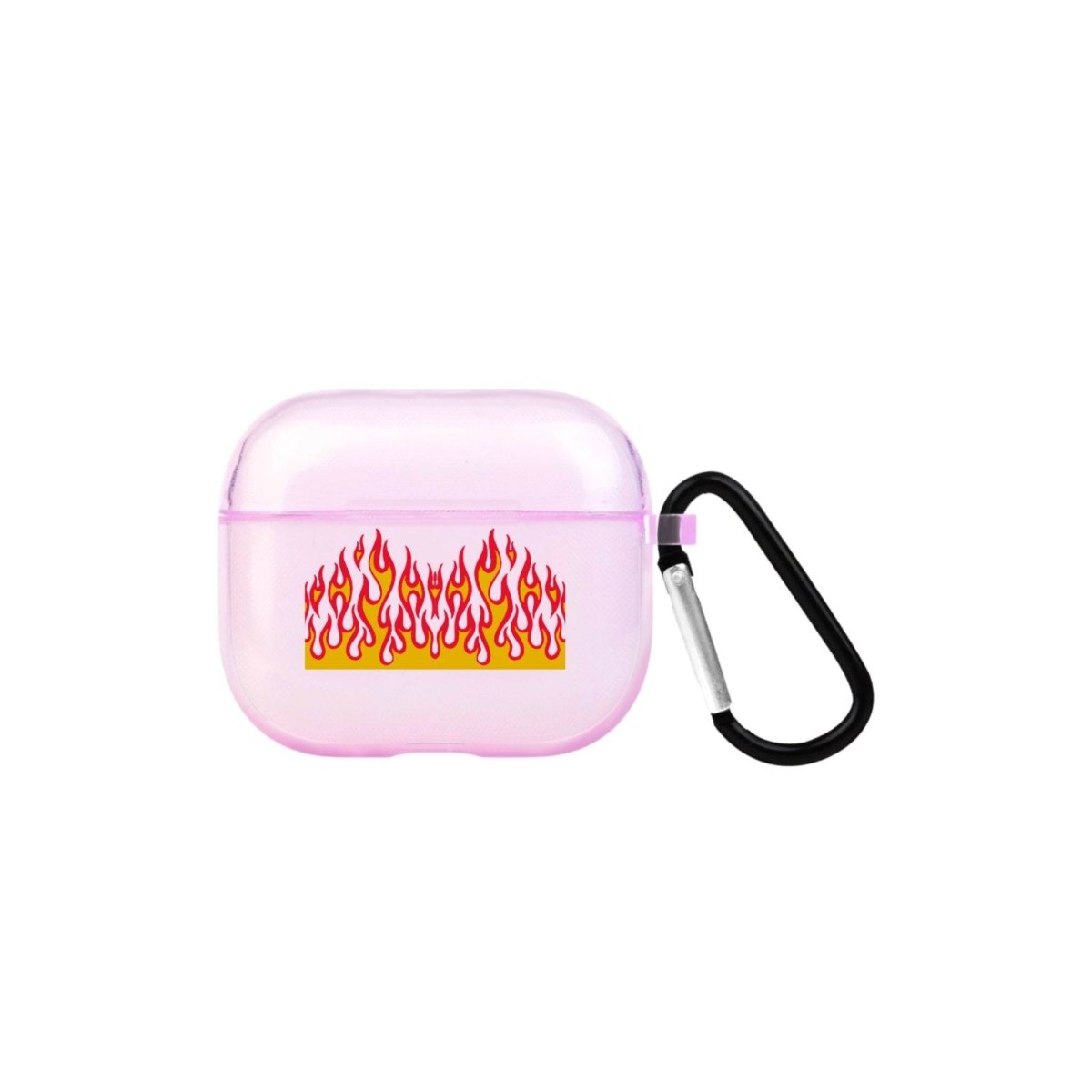 Flamme AirPods 3 Şeffaf Silikon Kılıf Lila - SUMTHINCS