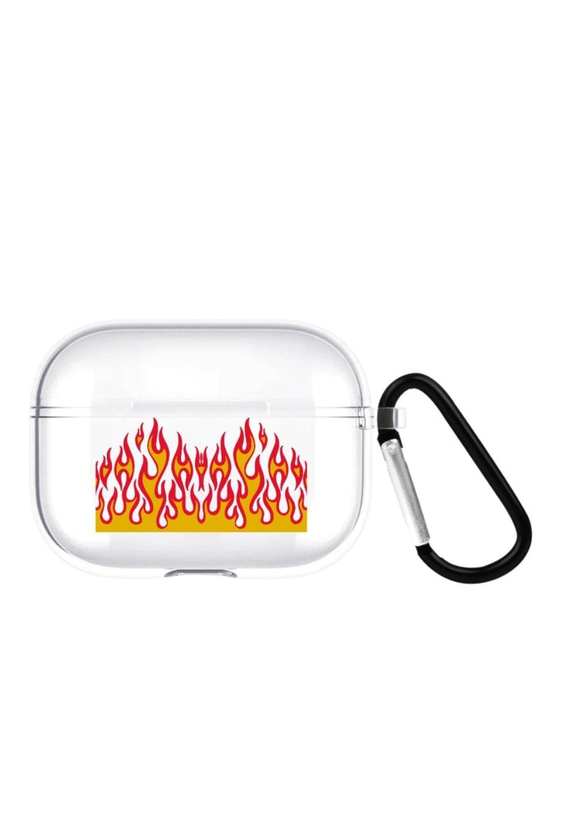 Flamme AirPods Pro Şeffaf Silikon Kılıf Beyaz Şeffaf - SUMTHINCS