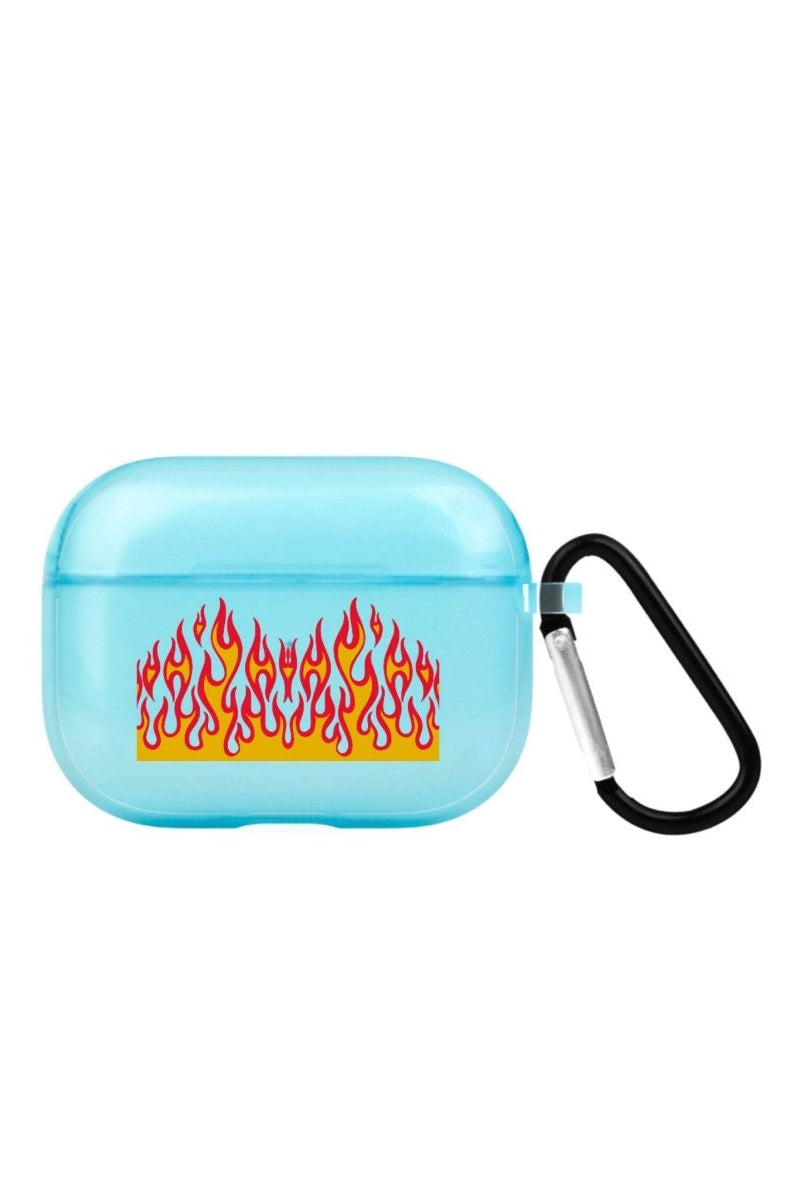 Flamme AirPods Pro Şeffaf Silikon Kılıf Mavi - SUMTHINCS