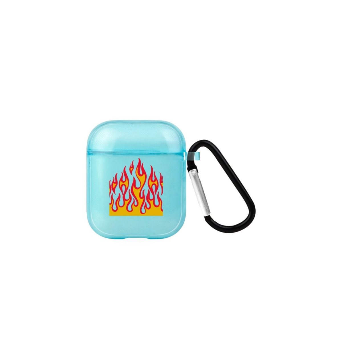 Flamme AirPods Şeffaf Silikon Kılıf Mavi - SUMTHINCS