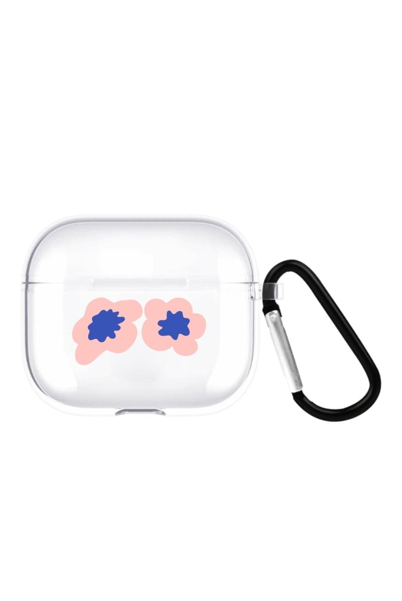 Fresh Flowers AirPods 3 Şeffaf Silikon Kılıf Beyaz Şeffaf - SUMTHINCS