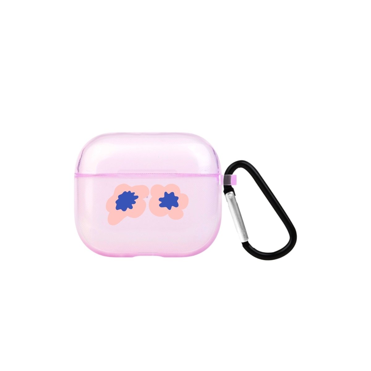 Fresh Flowers AirPods 3 Şeffaf Silikon Kılıf Lila - SUMTHINCS