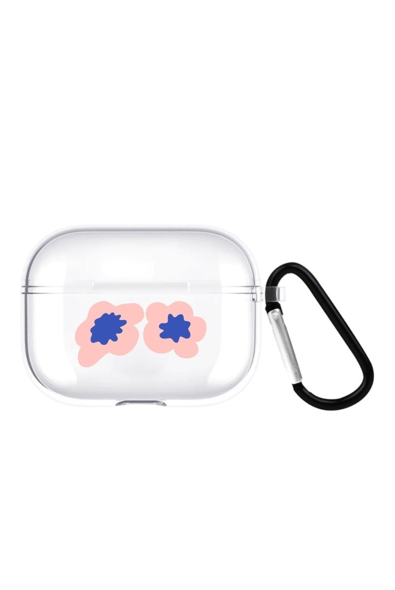 Fresh Flowers AirPods Pro 2 Şeffaf Silikon Kılıf Beyaz Şeffaf - SUMTHINCS