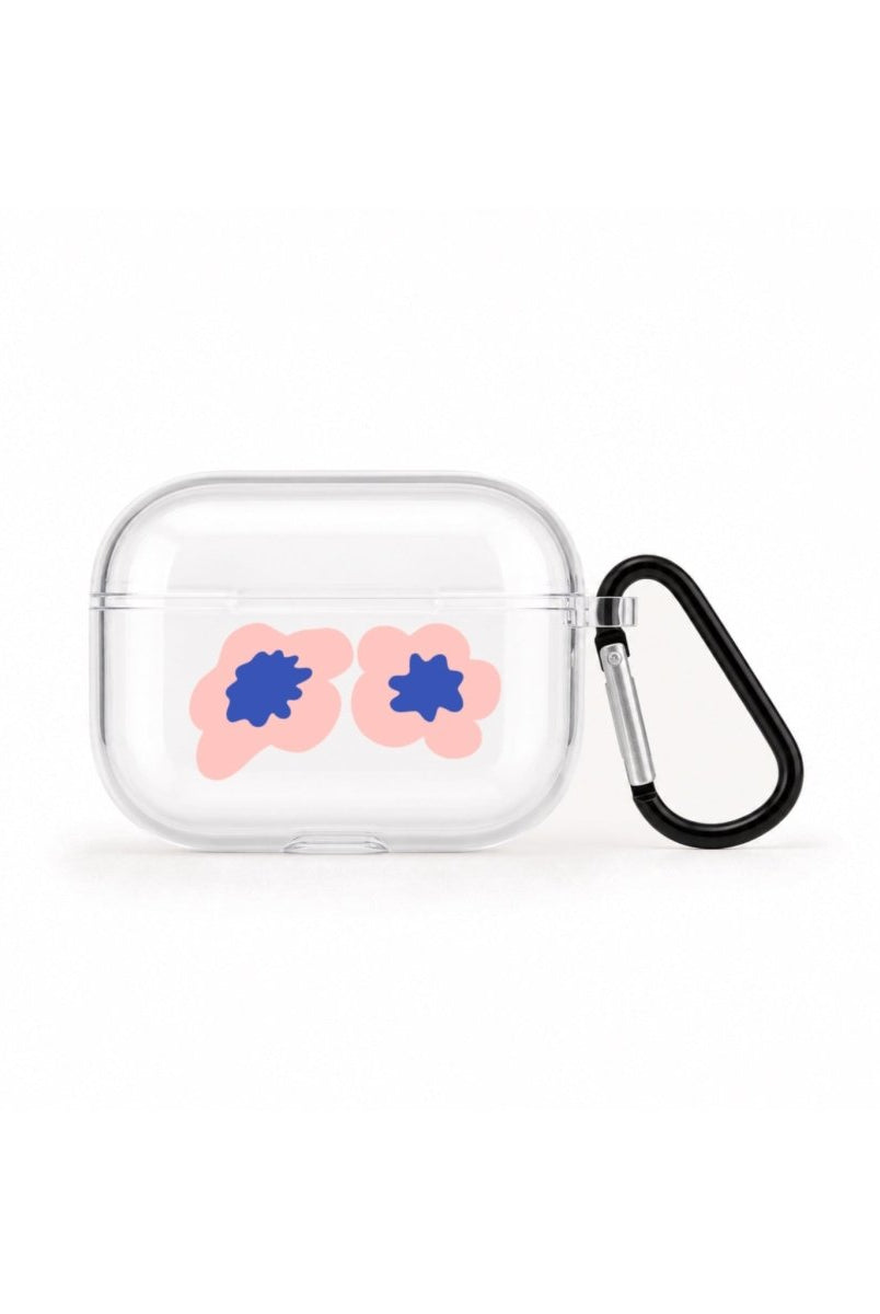 Fresh Flowers AirPods Pro Şeffaf Silikon Kılıf Beyaz Şeffaf - Sumthincs