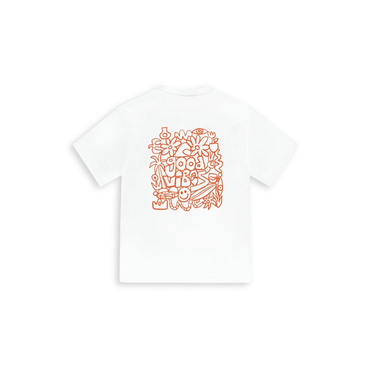 Good Vibes Oversize T-shirt Siyah - Sumthincs