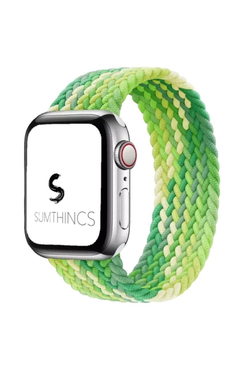 Green and White Örgü Spor Kordon 38 - 40 - 41mm S/M - SUMTHINCS