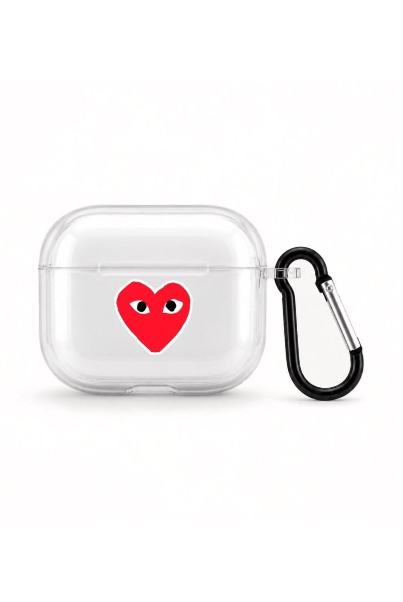 Hearts AirPods Pro 3 Şeffaf Silikon Kılıf - Sumthincs