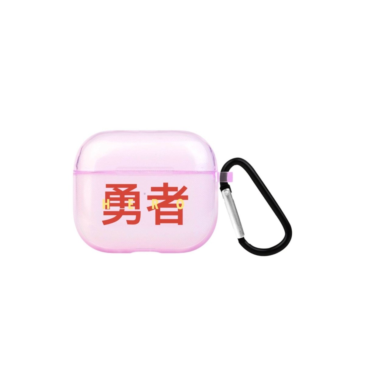 Hero AirPods 3 Şeffaf Silikon Kılıf Lila - SUMTHINCS