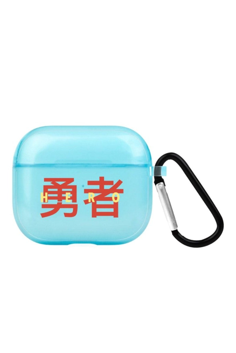 Hero AirPods 3 Şeffaf Silikon Kılıf Mavi - SUMTHINCS