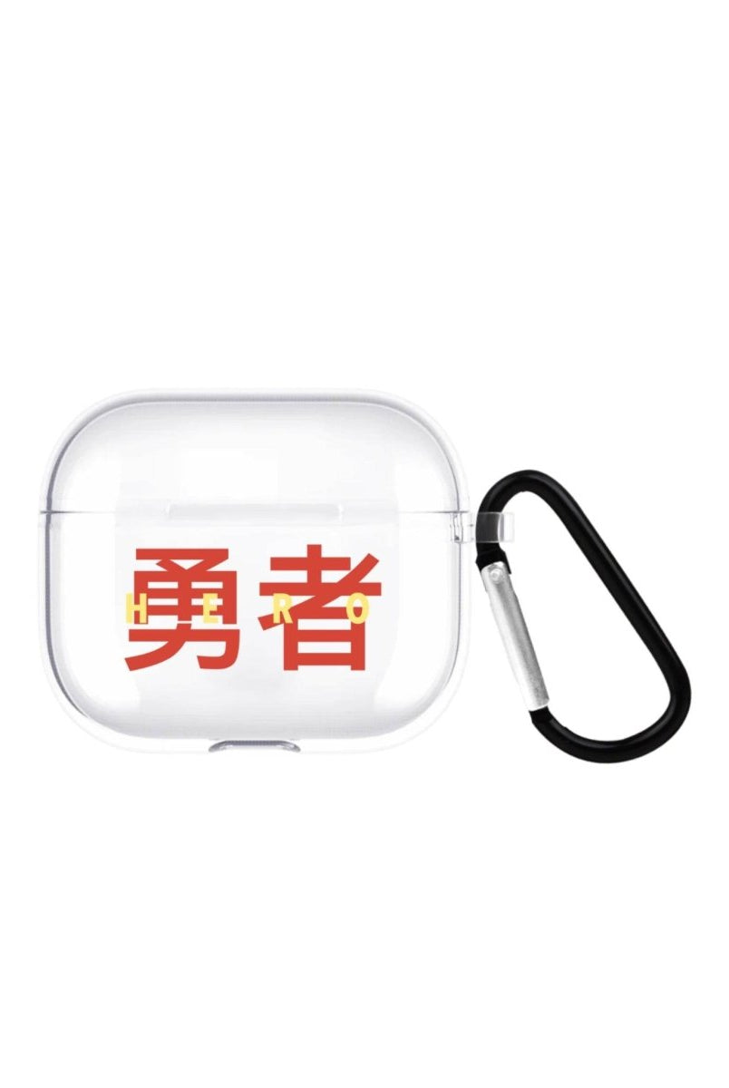 Hero AirPods 3 Şeffaf Silikon Kılıf Beyaz Şeffaf - SUMTHINCS