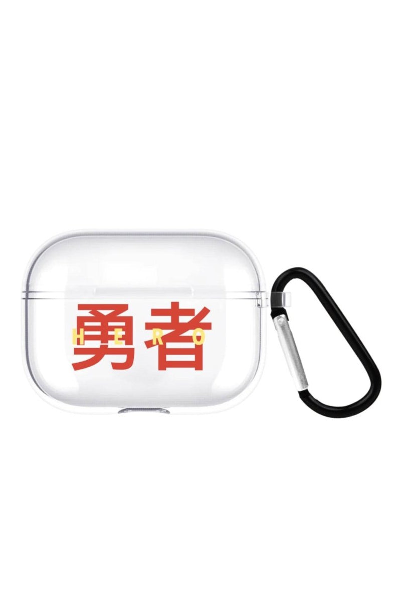 Hero AirPods Pro 2 Şeffaf Silikon Kılıf Beyaz Şeffaf - SUMTHINCS