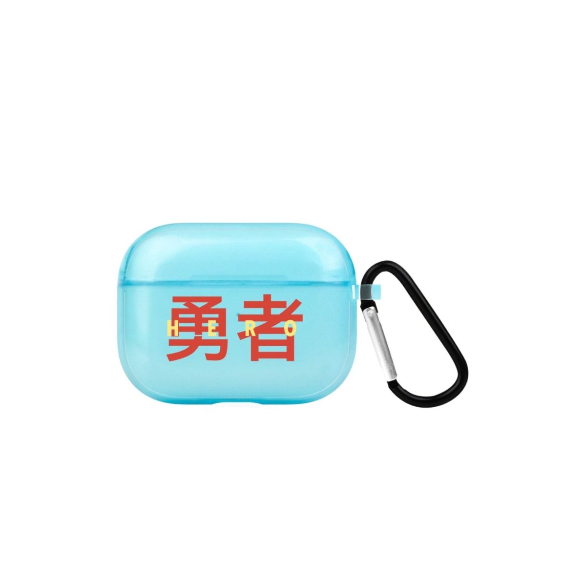 Hero AirPods Pro 2 Şeffaf Silikon Kılıf Mavi - SUMTHINCS