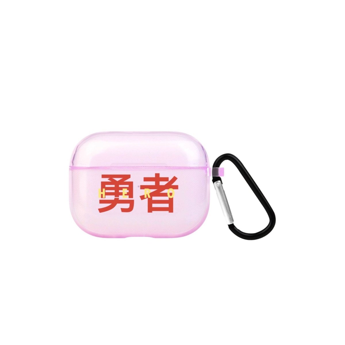 Hero AirPods Pro 2 Şeffaf Silikon Kılıf Lila - SUMTHINCS