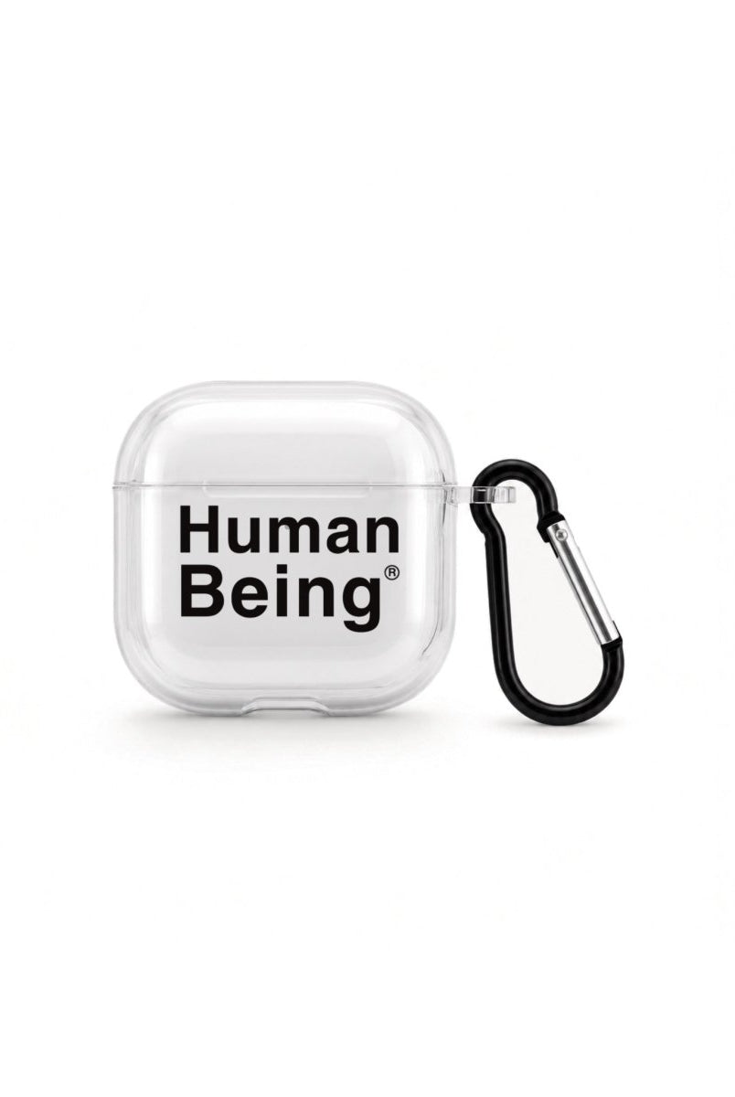 Human Being AirPods 4 Şeffaf Silikon Kılıf - Sumthincs