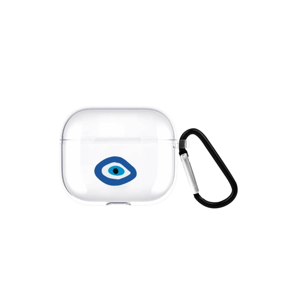 I See You AirPods 3 Şeffaf Silikon Kılıf Beyaz Şeffaf - SUMTHINCS