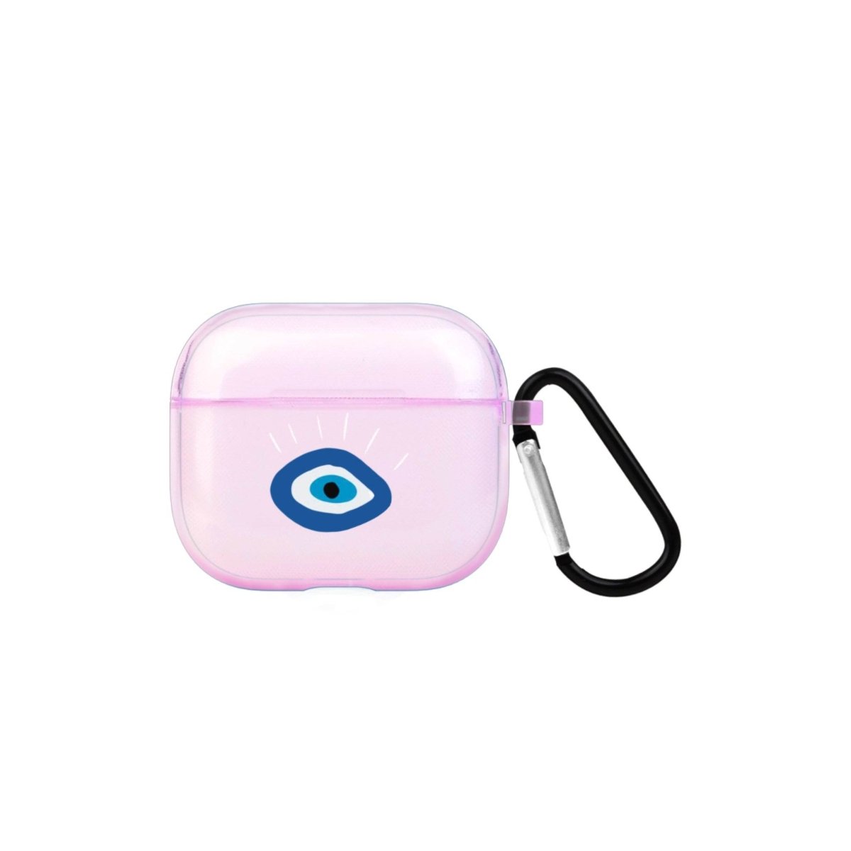 I See You AirPods 3 Şeffaf Silikon Kılıf Lila - SUMTHINCS