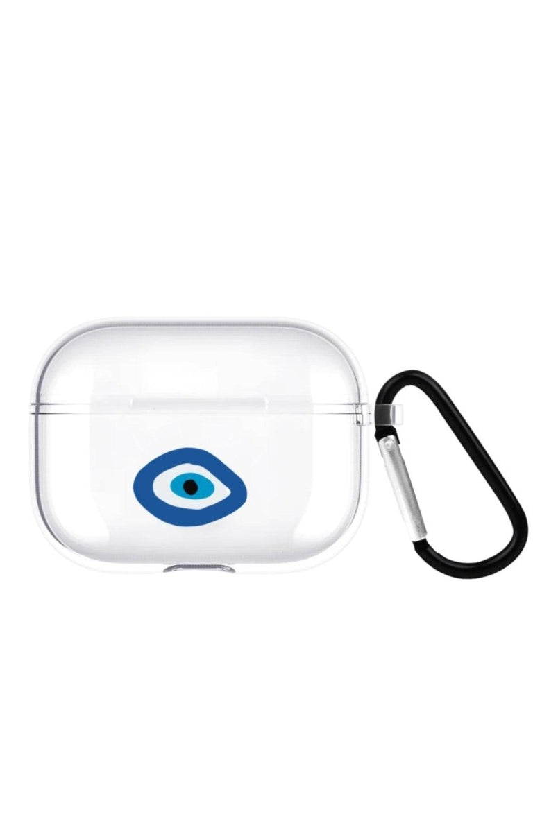 I See You AirPods Pro Şeffaf Silikon Kılıf Beyaz Şeffaf - SUMTHINCS