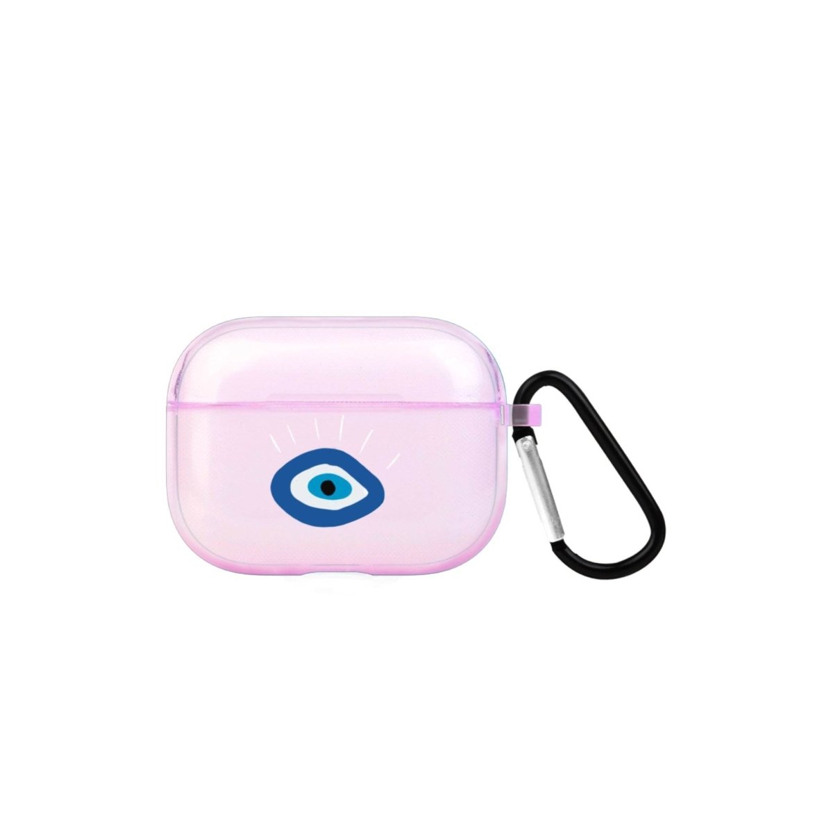 I See You AirPods Pro Şeffaf Silikon Kılıf Lila - SUMTHINCS