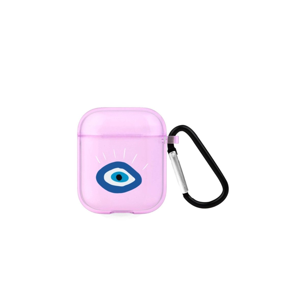 I See You AirPods Şeffaf Silikon Kılıf Lila - SUMTHINCS