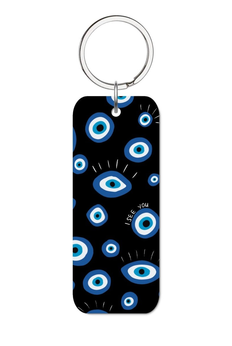 I See You Glossy Dikdörtgen Anahtarlık - SUMTHINCS