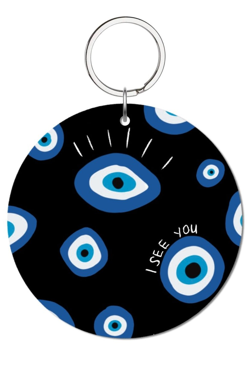 I See You Glossy Yuvarlak Anahtarlık - SUMTHINCS