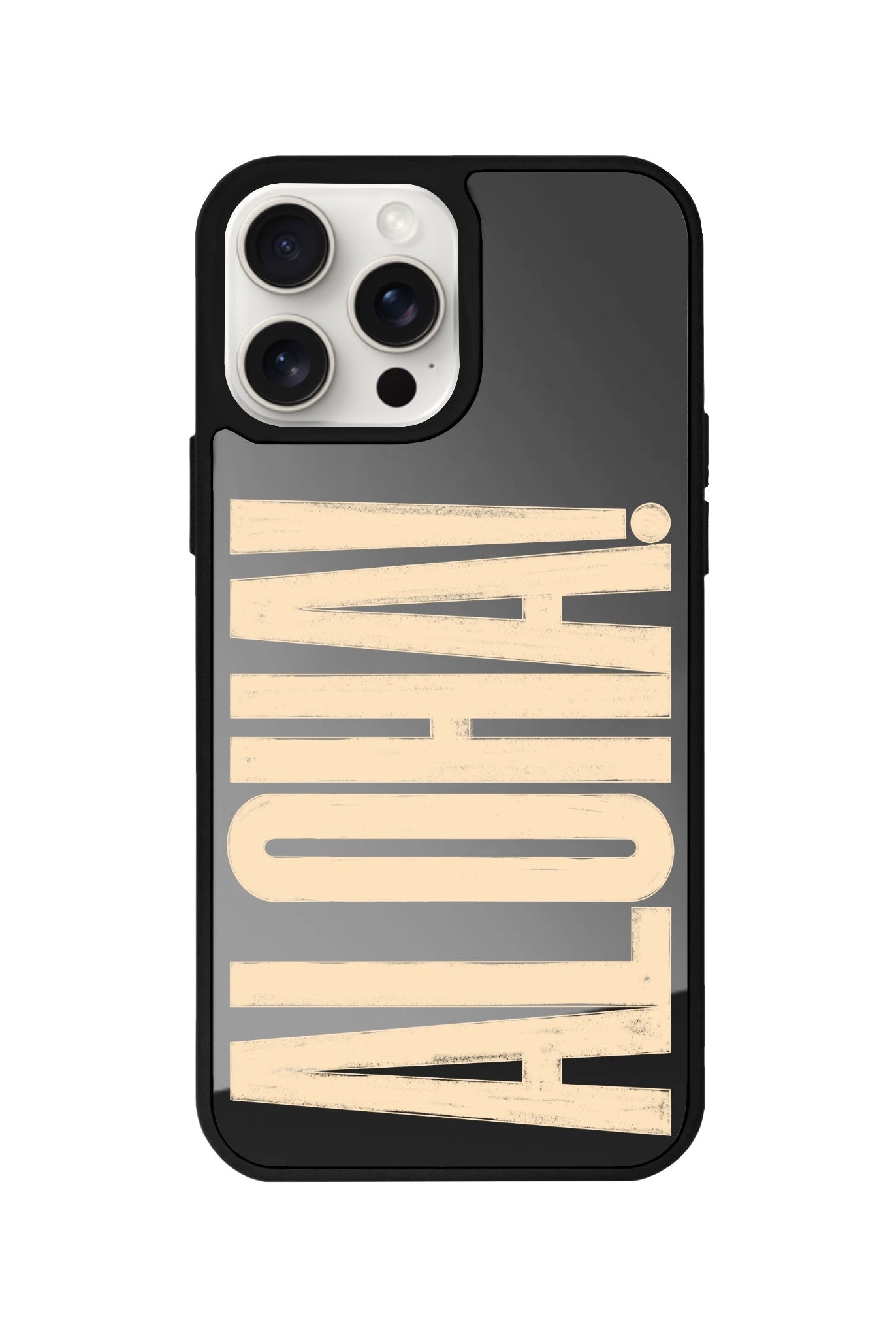 iPhone 11 Aloha Mirror Aynalı Telefon Kılıfı Antrasit - SUMTHINCS