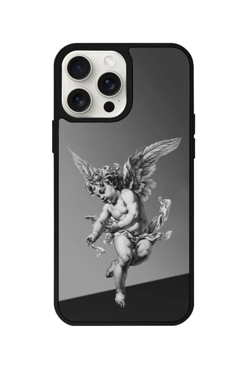 iPhone 11 Angel Mirror Aynalı Telefon Kılıfı Antrasit - SUMTHINCS