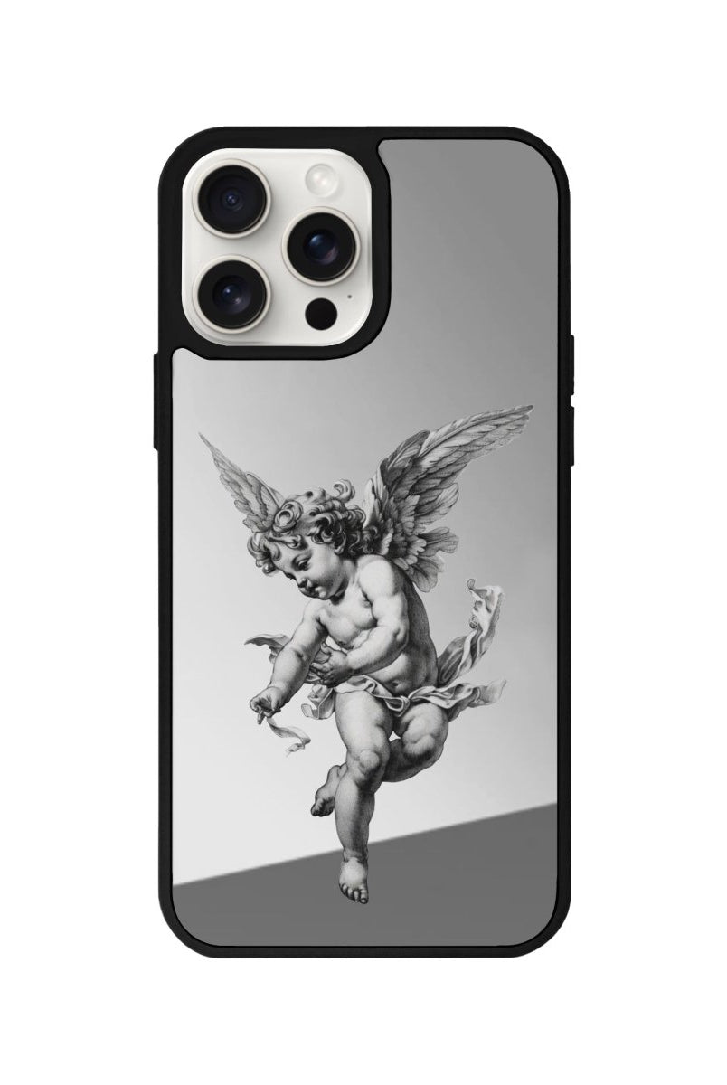 iPhone 11 Angel Mirror Aynalı Telefon Kılıfı Gümüş - SUMTHINCS